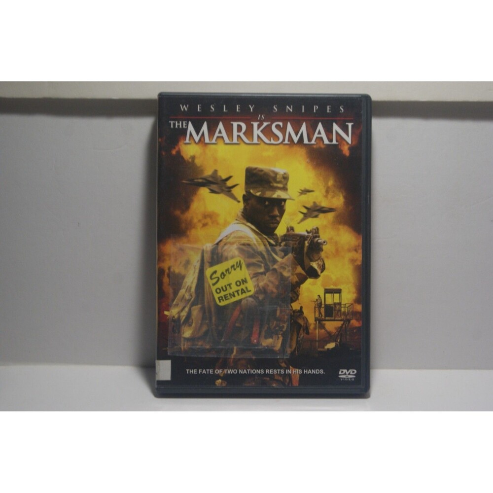 The Marksman DVD Wesley Snipes Action Packed 2005 War Film